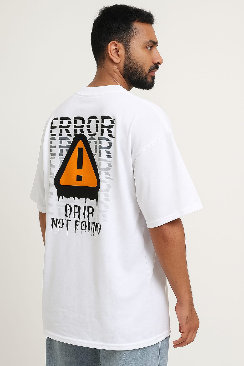ERROR DRIP NOT FOUND | Unisex Terry Oversized Tee