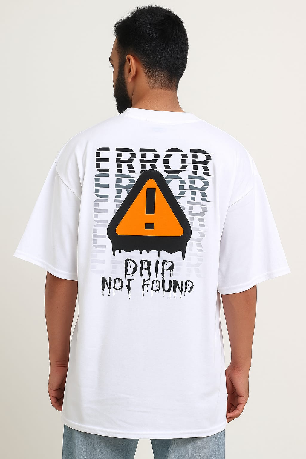 ERROR DRIP NOT FOUND | Unisex Terry Oversized Tee