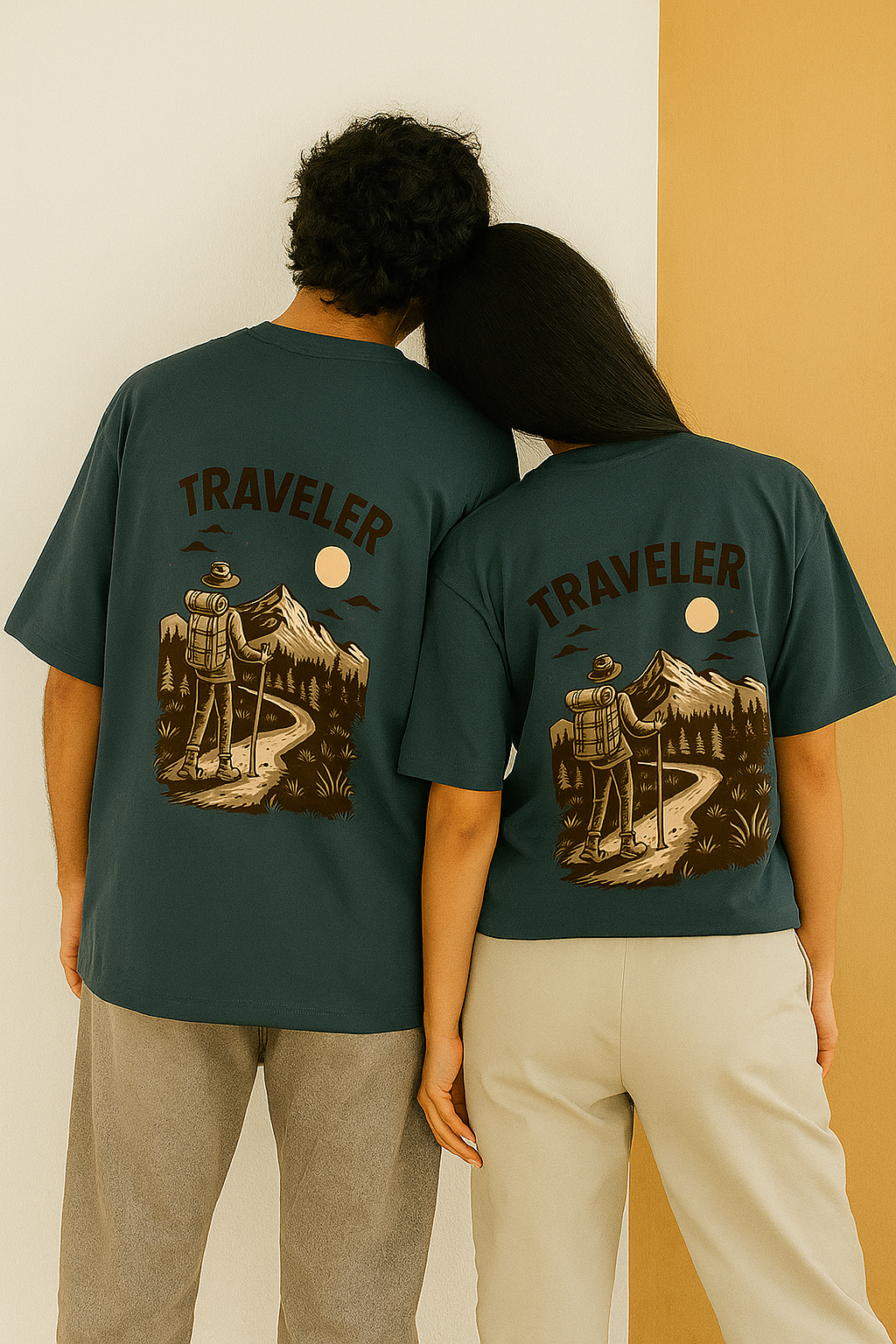 TRAVELER | Unisex Oversized Classic T-Shirt