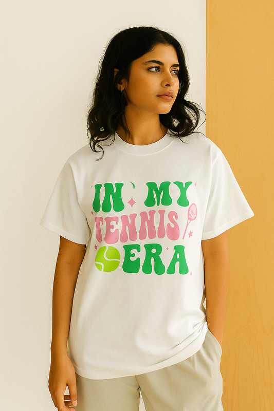 IN MY TENNIS ERA |  Oversized Classic T-Shirt