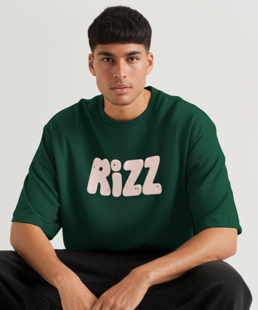 RIZZ PUFF PRINT | Unisex Oversized Classic T-Shirt