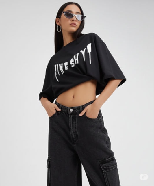FINE SHYT | Terry Oversized Tee